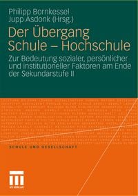 Produktbild: Der &Uuml;bergang Schule - Hochschule