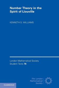 Produktbild: Number Theory in the Spirit of Liouville