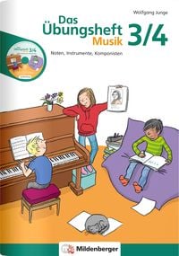 Produktbild: Das &Uuml;bungsheft Musik 3/4