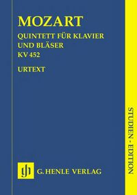 Produktbild: Wolfgang Amadeus Mozart - Quintett Es-dur KV 452 f&uuml;r Klavier und Bl&auml;ser und Glasharmonika-Quintett KV 617