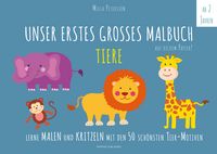 Produktbild: UNSER ERSTES GROSSES MALBUCH - TIERE
