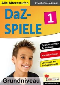 Produktbild: DaZ-Spiele in drei Niveaustufen 1