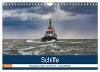 Produktbild: Schiffe - Begegnungen auf Nord- und Ostsee (Wandkalender 2026 DIN A4 quer), CALVENDO Monatskalender