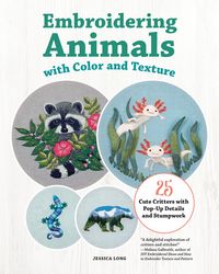Produktbild: Embroidering Animals with Color and Texture