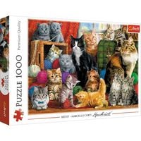 Produktbild: Puzzles - "1000" - Katzentreffen