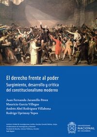 Produktbild: El derecho frente al poder