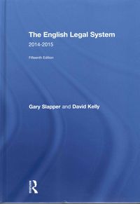 Produktbild: English Legal System Rev/e 15/