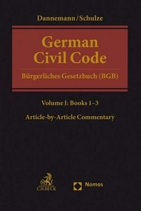 Produktbild: German Civil Code Volume I