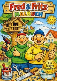 Produktbild: Malbuch, Fred und Fritz