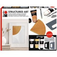 Produktbild: Marabu Acrylpasten-Set Structured Art