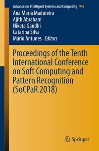 Produktbild: Proceedings of the Tenth International Conference on Soft Computing and Pattern Recognition (SoCPaR 2018)