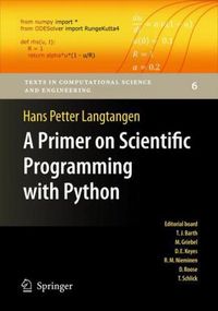 Produktbild: A Primer on Scientific Programming with Python