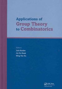 Produktbild: Applications of Group Theory to Combinatorics