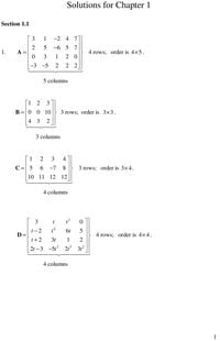 Produktbild: Student Solutions Manual, Matrix Methods