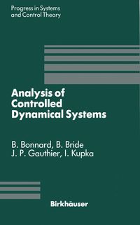 Produktbild: Analysis of Controlled Dynamical Systems