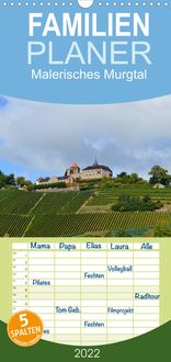 Produktbild: Familienplaner Malerisches Murgtal (Wandkalender 2022 , 21 cm x 45 cm, hoch)