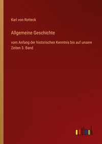 Produktbild: Allgemeine Geschichte