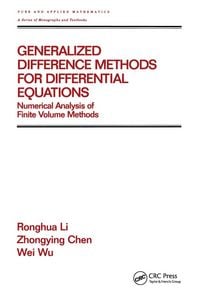 Produktbild: Generalized Difference Methods for Differential Equations
