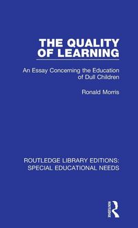 Produktbild: The Quality of Learning