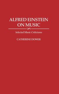 Produktbild: Alfred Einstein on Music