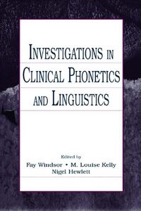 Produktbild: Investigations in Clinical Phonetics and Linguistics