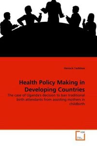 Produktbild: Taddese, H: Health Policy Making in Developing Countries