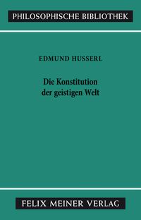Produktbild: Die Konstitution der geistigen Welt