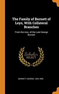 Produktbild: Family Of Burnett Of Leys W/co