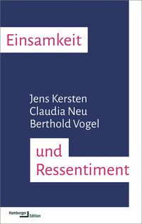 Produktbild: Einsamkeit und Ressentiment