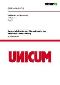 Produktbild: Potential des Gender-Marketings in der Produktdifferenzierung