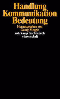 Produktbild: Handlung, Kommunikation, Bedeutung