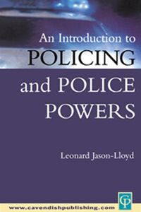 Produktbild: Jason-Lloyd, L: An Introduction to Policing and Police