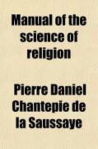 Produktbild: Manual of the Science of Religion (Volume 2)