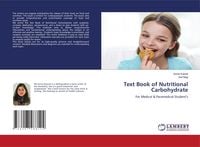 Produktbild: Text Book of Nutritional Carbohydrate