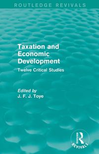 Produktbild: Taxation and Economic Development (Routledge Revivals)