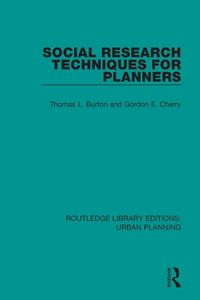 Produktbild: Social Research Techniques for Planners