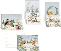 Produktbild: Marjoleins Wintergr&uuml;&szlig;e, Mini-Adv.kal.-Sort. Pop-up (Bastin)