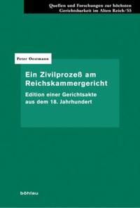 Produktbild: Ein Zivilproze&szlig; am Reichskammergericht