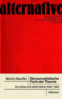 Produktbild: Die journalistische Form der Theorie