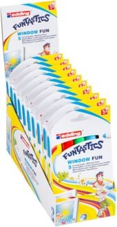 Produktbild: Edding Funtastics Window Fun Marker 5er Set