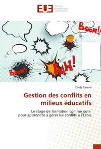 Produktbild: Gestion des conflits en milieux &eacute;ducatifs