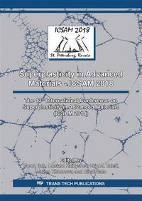 Produktbild: Superplasticity in Advanced Materials - ICSAM 2018