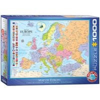 Bild vom Artikel Eurographics 6000-0789 - Karte von Europa, Puzzle, 1.000 Teile vom Autor Eurographics s.r.o.