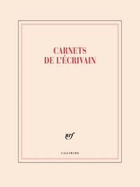 Produktbild: Carnets de l'&eacute;crivain : carnet lign&eacute;