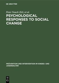 Produktbild: Psychological Responses to Social Change