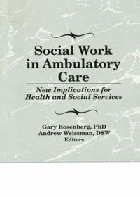 Produktbild: Social Work in Ambulatory Care