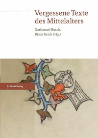 Produktbild: Vergessene Texte des Mittelalters