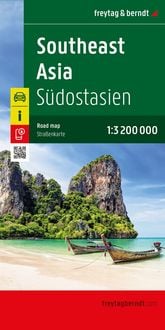 Produktbild: freytag & berndt Stra&szlig;enkarte S&uuml;dostasien 1:3,2 Mio.