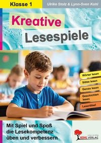 Produktbild: Kreative Lesespiele zur Verbesserung der Lesekompetenz / Klasse 1