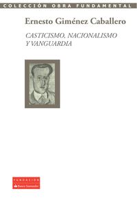 Produktbild: Casticismo, nacionalismo y vanguardia